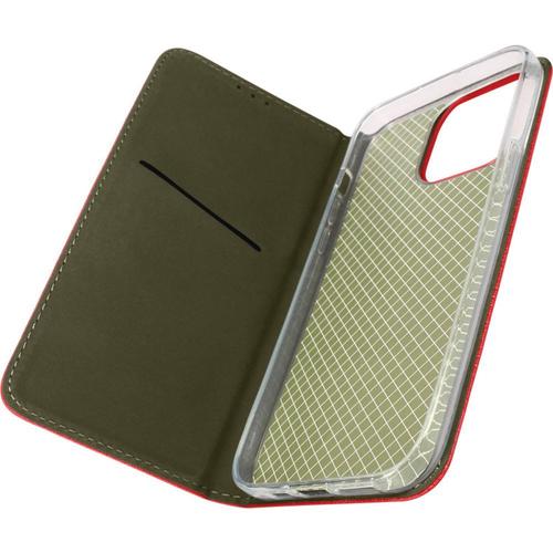 Etui Avizar Iphone 14 Pro Max Smart Folio Rouge