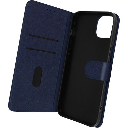 Etui Avizar Iphone 14 Plus Folio Chester Bleu Nuit