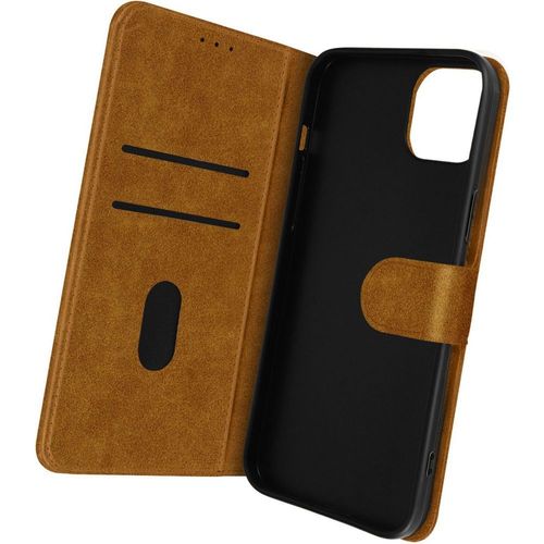 Etui Avizar Iphone 14 Plus Folio Chester Marron