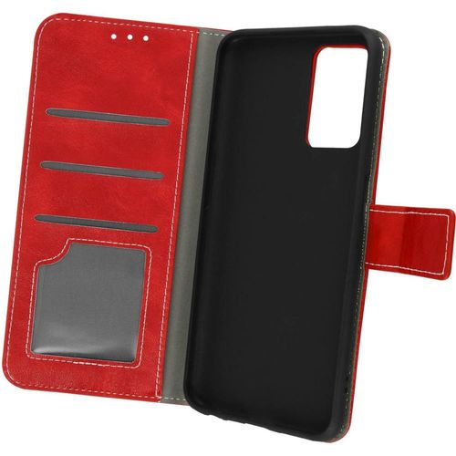 Etui Avizar Oppo A76 / Realme 9i Folio Retro Rouge
