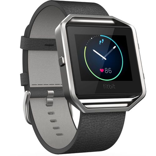 Bracelet Fitbit Cuir Blaze Noir L