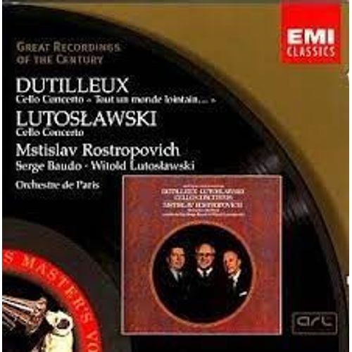 Dutilleux Lutoslawski Cello Concerto Rostropovich Baudo