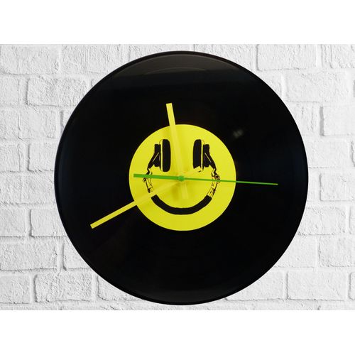 Horloge Vinyl 33T - Smiley