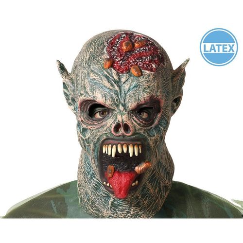 Démon Vert Masque Latex