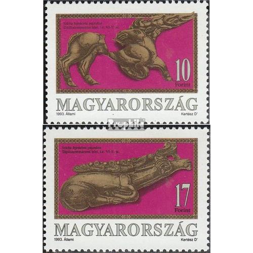 Hongrie 4234-4235 (Complète Edition) Neuf Avec Gomme Originale 1993 Bijoux