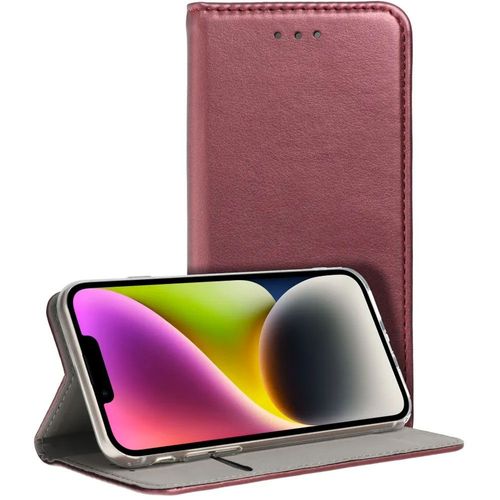 Etui Folio Iphone 14 Pro Coloris Bordeaux