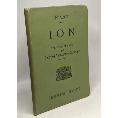 Ion - Texte Revu Et Annoté