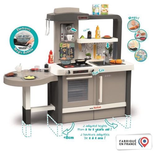 Tefal Cuisine Évolutive - 2 Hauteurs Possibles - 40 Accessoires - Des 3 Ans