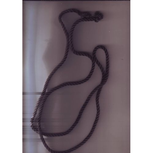 Cordon Noir - Longueur 1.20 Mètres / Largeur : 0,5 Cm