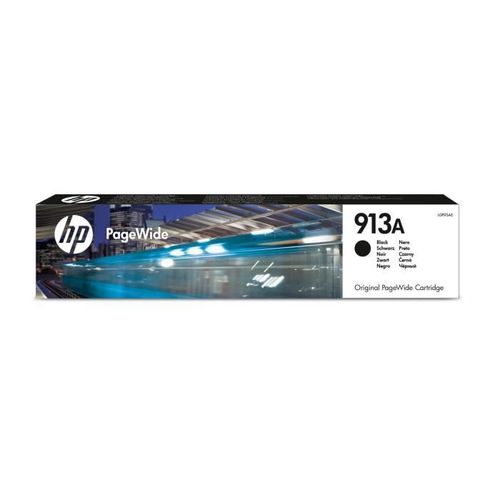 HP 913A - Noir - originale - PageWide - cartouche d'encre - pour PageWide 352, MFP 377; PageWide Managed MFP P57750, P55250; PageWide Pro 452, 477, 552