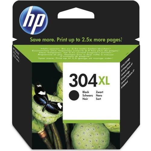 HP 304XL - à rendement élevé - noir - originale - cartouche d'encre - pour Deskjet 3720, 3730, 3732