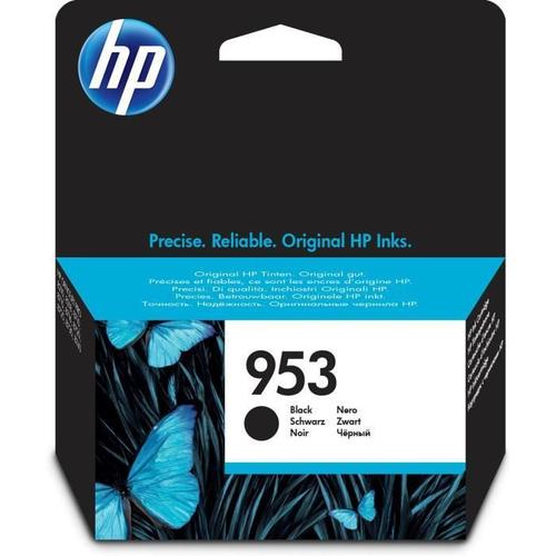 HP 953 - 23.5 ml - noir - originale - blister - cartouche d'encre - pour Officejet Pro 7740, 8210, 8218, 8710, 8715, 8718, 8719, 8720, 8725, 8730, 8740, 8745