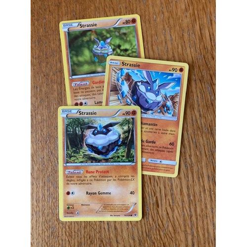 (2442) 3x Strassie (Pokemon)