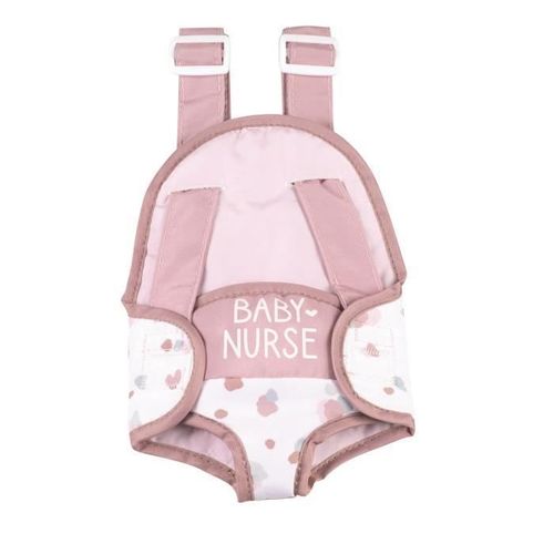 Smoby Baby Nurse Porte Bebe Pour Poupon Jusqu'a 42cm (Non Inclus) - Des 3 Ans