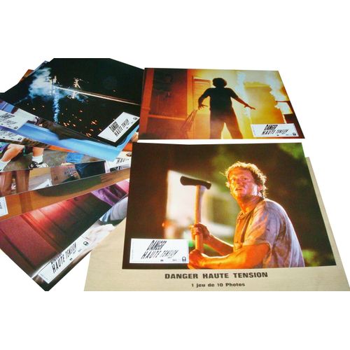 Danger Haute Tension (Pulse) : Jeu De 10 Photos D'exploitation Cinématographique - Format 21,5x27 Cm - De Paul Golding Avec Cliff De Young, Roxanne Hart, Joey Lawrence - 1988