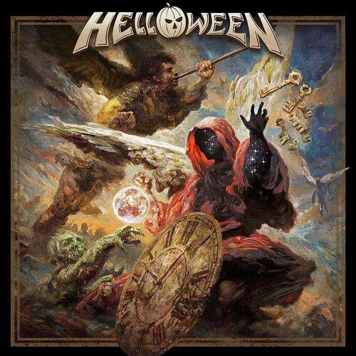 Helloween - Helloween - Transparent With Red & Blue Splatter Colored Vinyl [Vinyl Lp] Blue, Colored Vinyl, Clear Vinyl, Red, Uk - Import