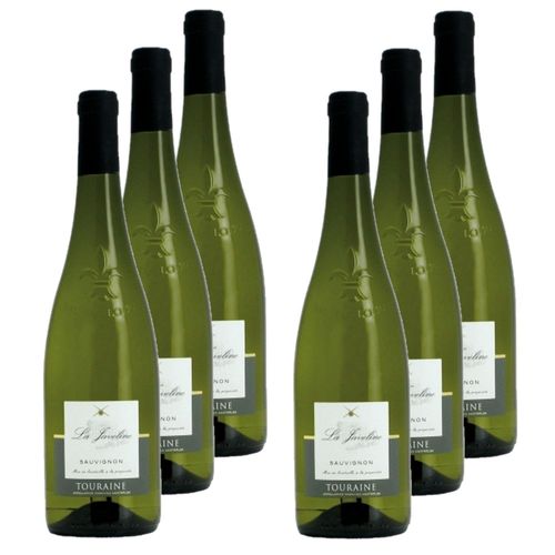 Lot 6x Vin Blanc Sauvignon La Javeline Aop - Bouteille 750ml