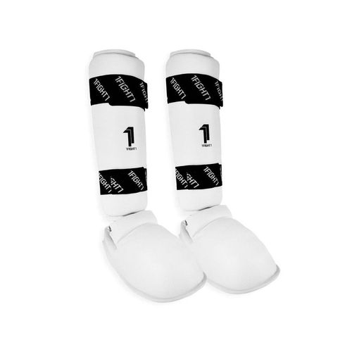 1fight1, Protège Tibias Et Pieds Suwon, Blanc, Taille M