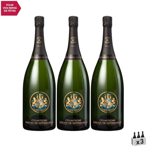 Barons De Rothschild Champagne Brut Magnum Blanc 150cl X3