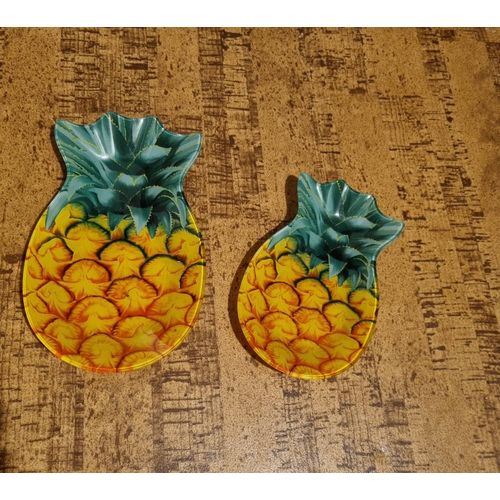 Lot De 2 Petites Coupelle En Forme D'ananas Pour Décoration Ou Aperitif
