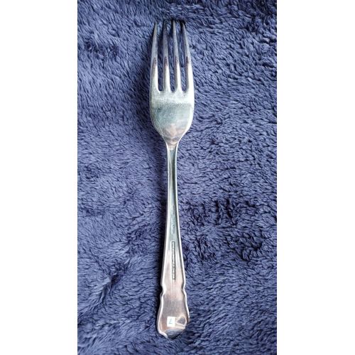 Fourchette Plaquée Argent. Butler Cavendish Epns Sheffield England. Fabriquée En Angleterre. 20.5 Cm. 75 Grammes