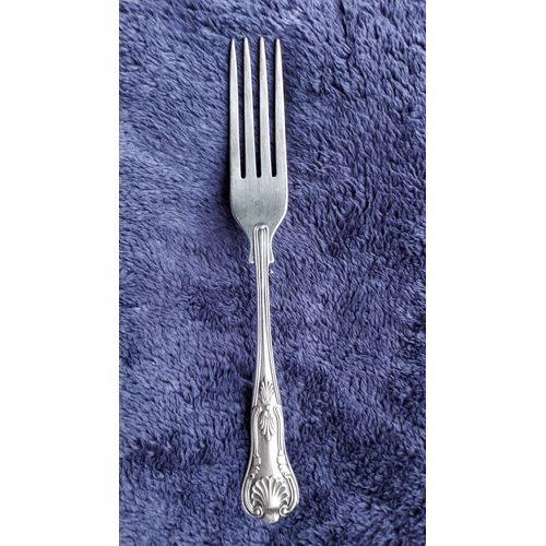 Fourchette Plaquée Argent Fabriquée En Angleterre. Epns A1. 20.5 Cm. 87 Grammes