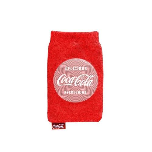 Cocacola Universal Sock - Housse Pour Téléphone Portable - Coton - Disque Rouge - Pour Samsung Galaxy S Iii Mini