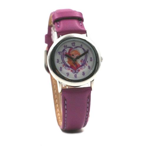 Montre Reine Des Neiges Avec Bracelet Violet (Anna & Elsa) - Disney