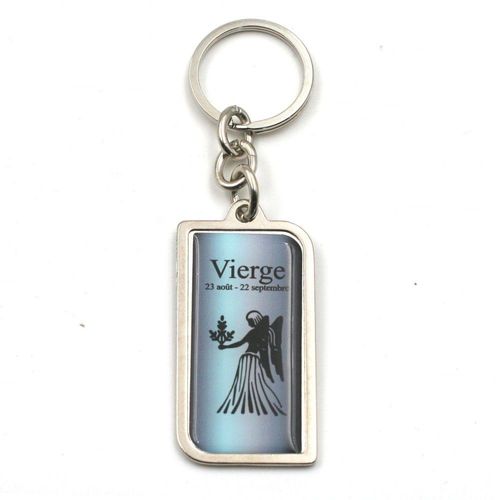 Porte-Clés Métal Signe Astrologique Vierge