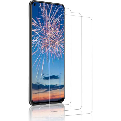 [Lot De 2] Protections D'écran En Verre Trempé Compatible Avec Xiaomi Mi 11 Lite/Mi 11 Lite 5g, Verre Trempé Ultra Résistant Sans Bulles,Anti-Traces De Doigts, Anti-Rayures, Dureté 9h Glass