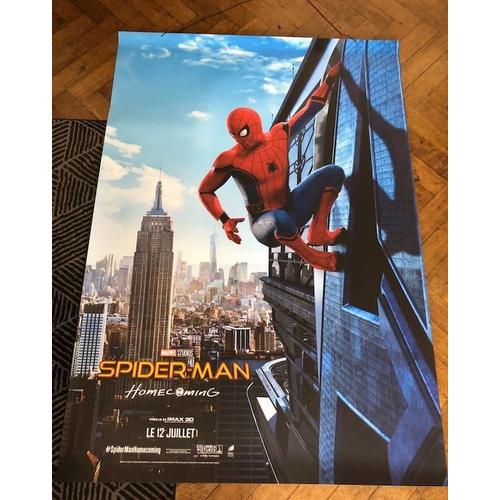 Affiche Cinema - Spiderman Homecoming (195x135cm) Plastique