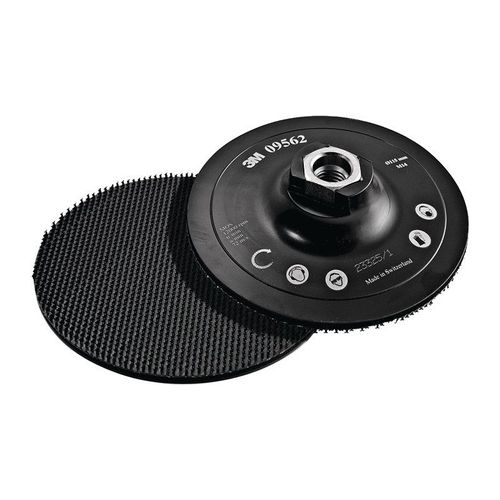 Plateau-support Scotch Brite DH-AC D. 125 mm M14 autoagrippant 3M