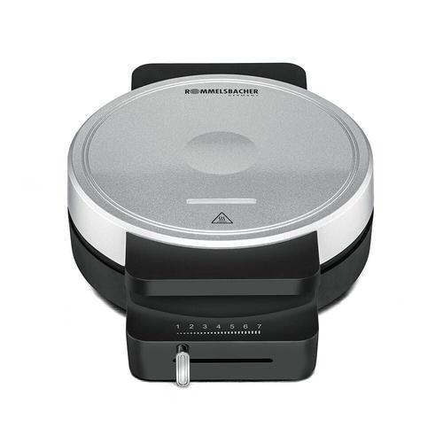 Rommelsbacher Wa 850 Moule À Gauffres 1 Gauffre(S) 850 W Noir, Argent