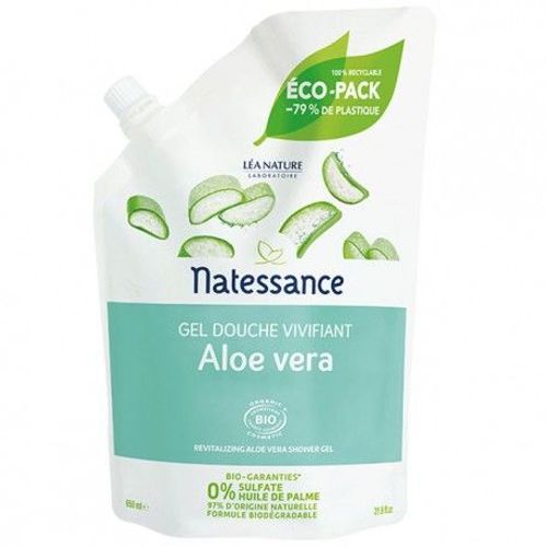 Gel Douche Aloe Vera Vivifiant Ecopack 