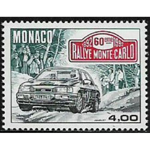 Monaco 1992 - Rallye Yvert 1816 Neuf** Luxe