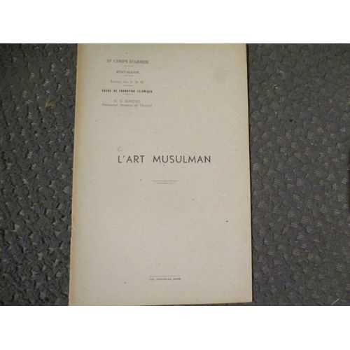 L'art Musulman