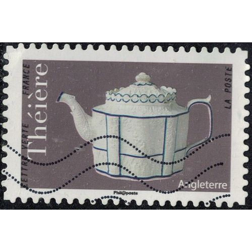 France 2018 Oblitéré Used Théière D'angleterre Y&t 1619