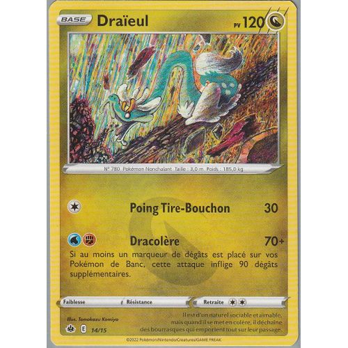 Carte Pokemon - Draieul 14/15 - Édition Macdonalds 2022 -