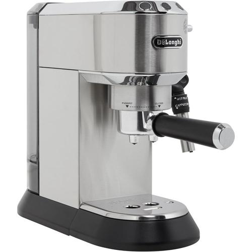 DeLonghi DEDICA EC 695.M - Machine à café avec buse vapeur "Cappuccino" - 15 bar - métal
