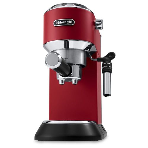 De'Longhi DEDICA EC 695.R - Machine à café avec mousseur à lait - 15 bar - rouge