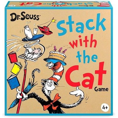 Funko Games: Dr. Seuss - Stack With The Cat Game [Games (Misc)] Vinyl Figure, Board Game