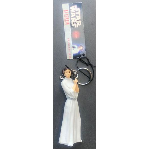 Porte Clé Figurine Princesse Leia, Star Wars, La Guerre Des Etoiles, Lucas