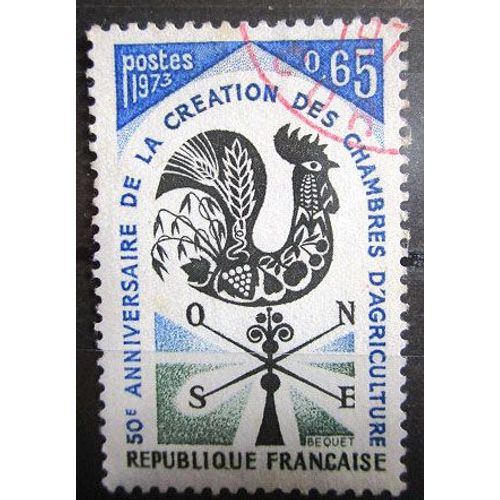 1973. F1778: Chambres D'agriculture.