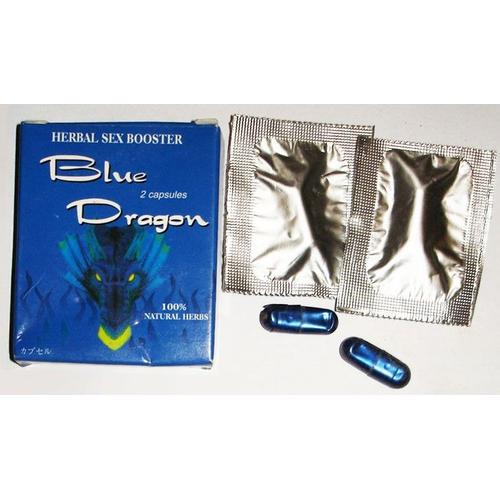 Blue Dragon Herbal Sex Booster : Aphrodisiaque & Stimulant Sexuel Végétal, 100% Natural Herbs, Pour Homme Adulte.