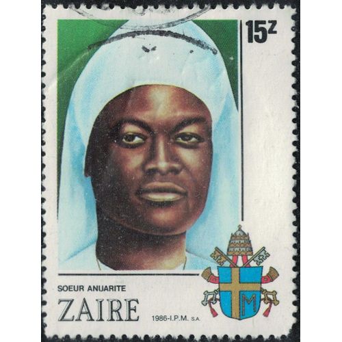 Zaïre 1986 Oblitéré Used Religion Soeur Clémentine Anuarite Y&t Cd 1236 Su