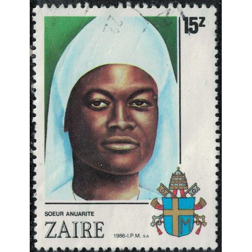 Zaïre 1986 Oblitéré Used Religion Soeur Clémentine Anuarite Y&t Cd 1236 Su