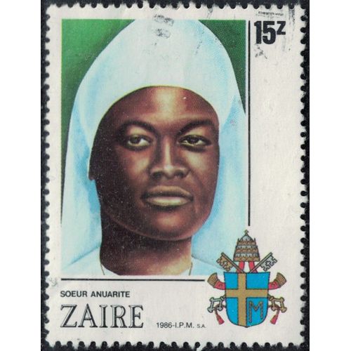 Zaïre 1986 Oblitéré Used Religion Soeur Clémentine Anuarite Y&t Cd 1236 Su