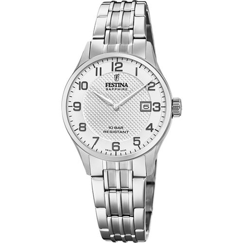 Festina Montre Femme Swiss Made Acier F20006/1