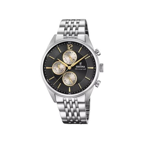 Festina Montre Timeless Chronograph Homme Acier F20285/A