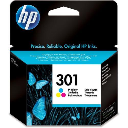 HP 301 - cartouche d'encre - couleur (cyan, magenta, jaune) - pour Deskjet (CH562EE)